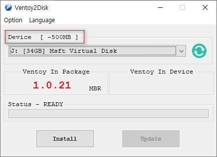 AIO Boot와 Ventoy 하나의 디스크에 합치기 - bios 모드 연동 문제 해결 - Ventoy 기준으로 AIO Boot는 해결함 2020-09-18_073512.jpg