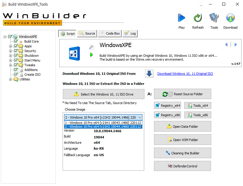 2022-01-12 수요일 정기 업데이트 - PRO x64 2개 버전 통합 - Windows 10 버전 21H1, 빌드 19043.1466 + 버전 21H2, 빌드 19044.1466 - 공용 누적 업데이트 KB5009543 - 2022-01-12_070009.jpg