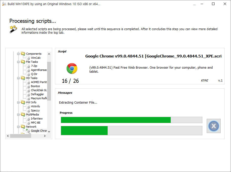 Windows 11 [22621.525] PE 만들기 테스트 - 부팅은 되는데 탐색기는 작동하지 않네요 2022-11-06_184750.jpg