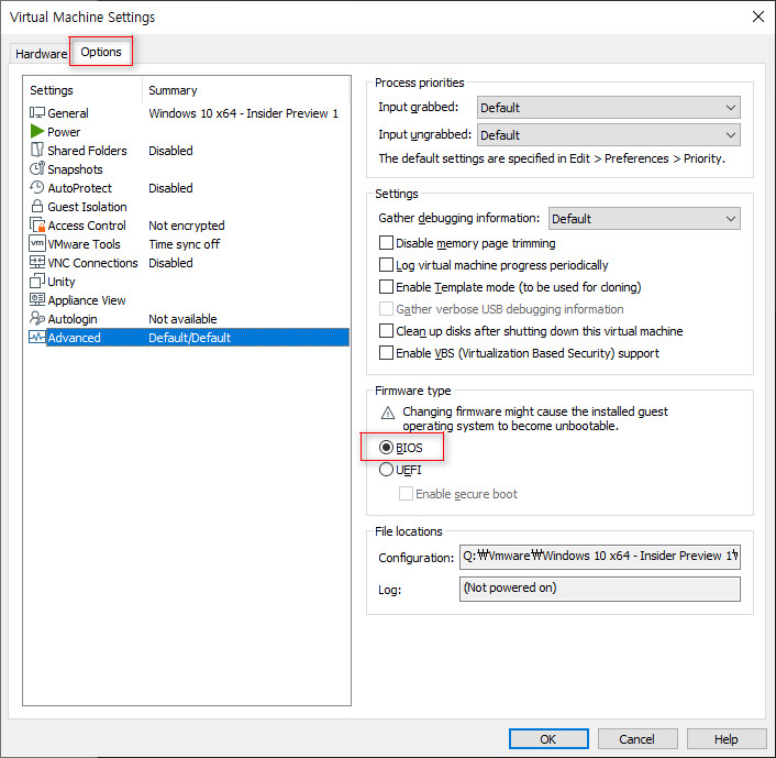 vmware에서 BIOS 부팅으로 설정하기 2021-08-17_023749.jpg