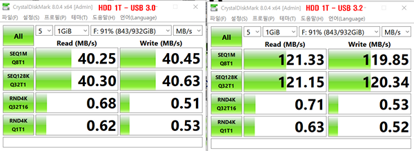 HDD1T USB3.0 3.1 비교 Crystal Diskmark11.png