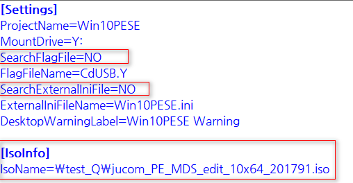 MDS님 pe를 iso로 Y드라이브 사용 방법 - pecmd.ini 가 핵심입니다. 관련 파일들은 system32에 넣어주시면 됩니다 2017-09-07_151153.png