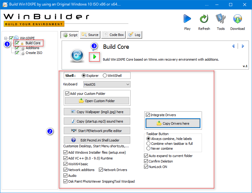 Win10XPE_2018-03-23 --- PE 만들기 테스트 - VHD 내부에서 테스트 - msdn 마운트 한 상태로 계속 작업 2018-03-25_122535.png