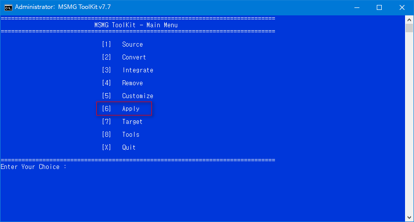 msmg toolkit v7.7