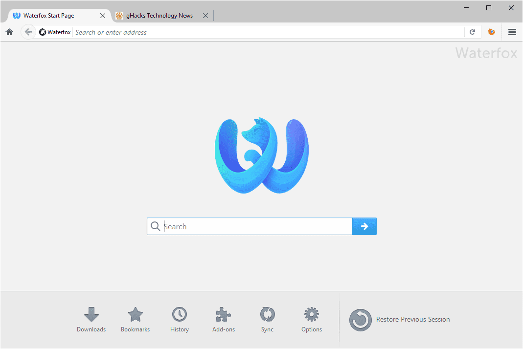 Waterfox Current G6.0.5 for mac instal free
