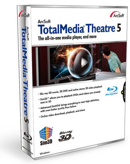 arcsoft totalmedia theatre 5 platinum download