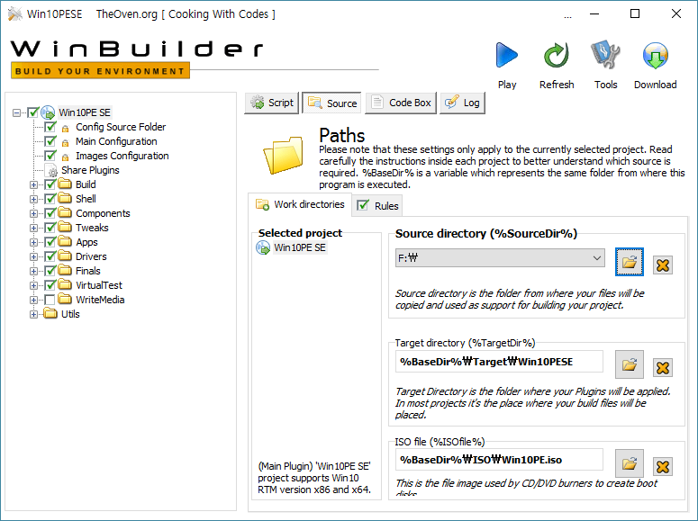 Ubcd4win winbuilder windows flpc bart pe что это