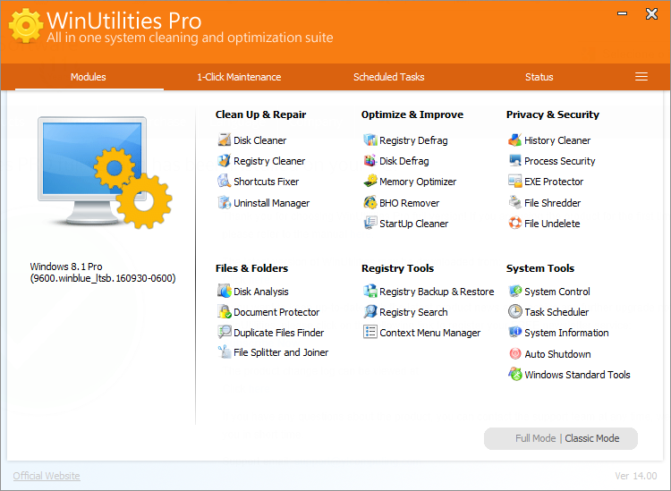 WinUtilities Professional Edition 14.00 Portable.png