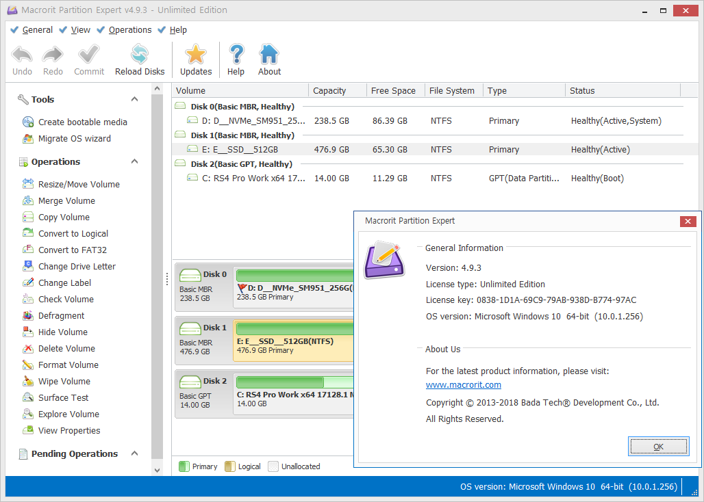 Macrorit Disk Partition Expert Pro 8.1.0 download the new version for android