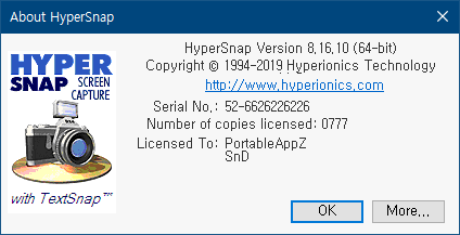 hypersnap save as non dhs files