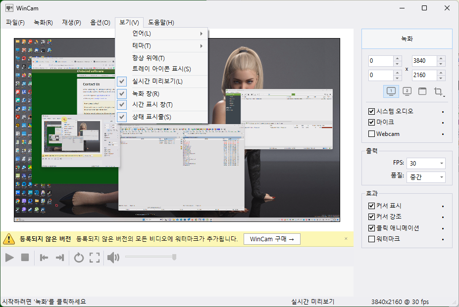 NTWind WinCam 3.6 download the last version for windows