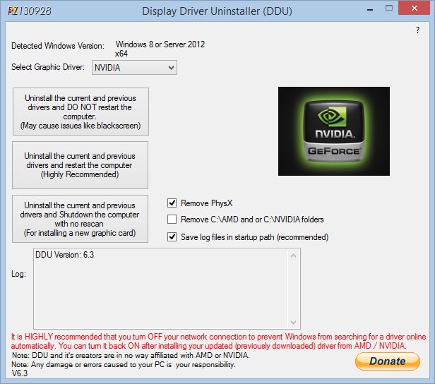 ddu video driver cleaner