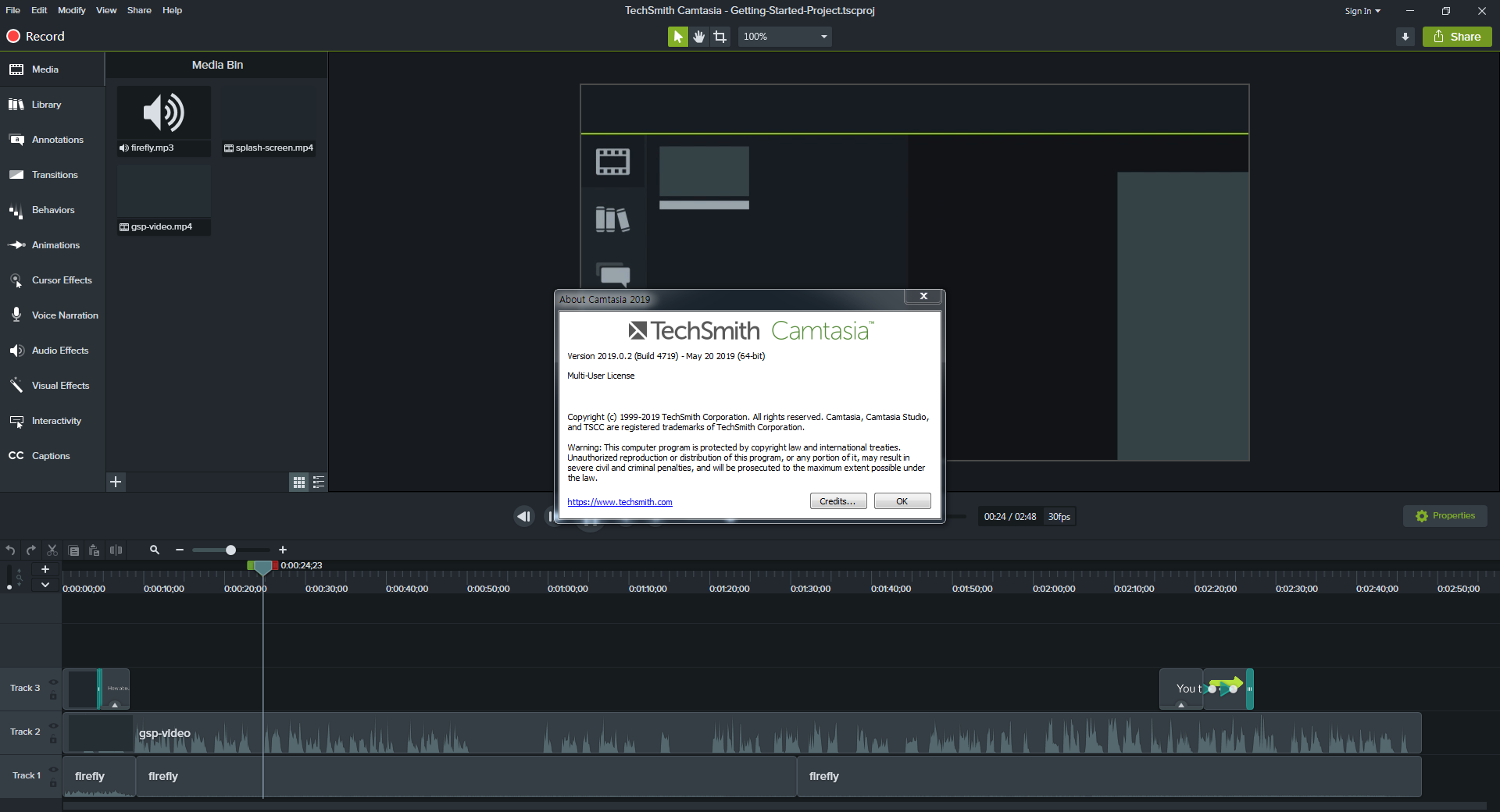 techsmith camtasia studio 2019