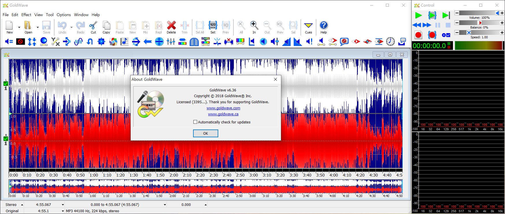 GoldWave 6.77 for apple instal