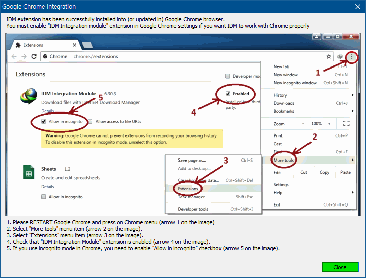 Google extensions. IDM Chrome. Download Manager Chrome. IDM integration Module. IDM Extension.