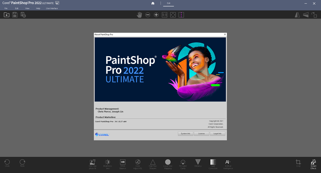 윈도우 포럼 - 자 료 실 - Corel PaintShop Pro 2022 Ultimate v24.1.0.27