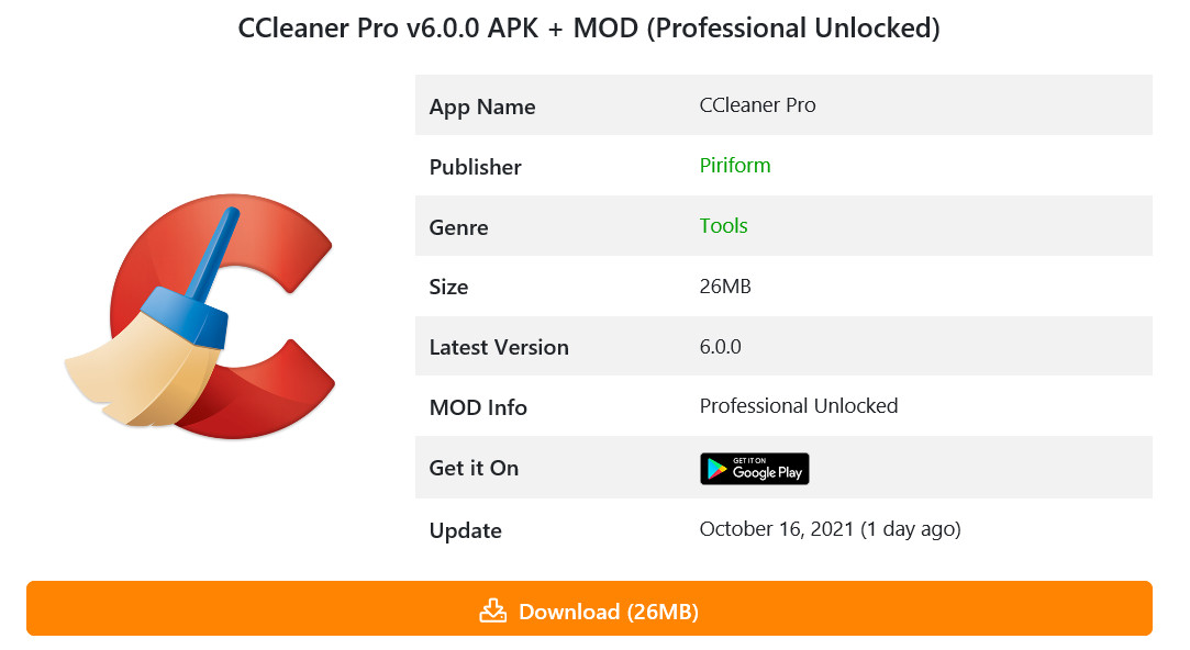 for iphone download CCleaner Professional 6.16.10662