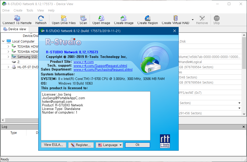 downloading R-Studio 9.2.191161