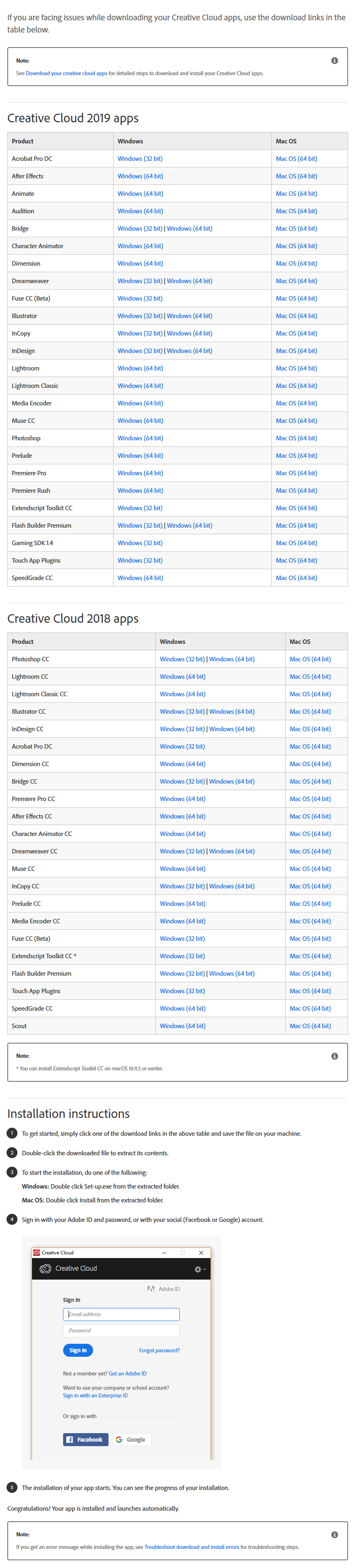 creative cloud app download mac