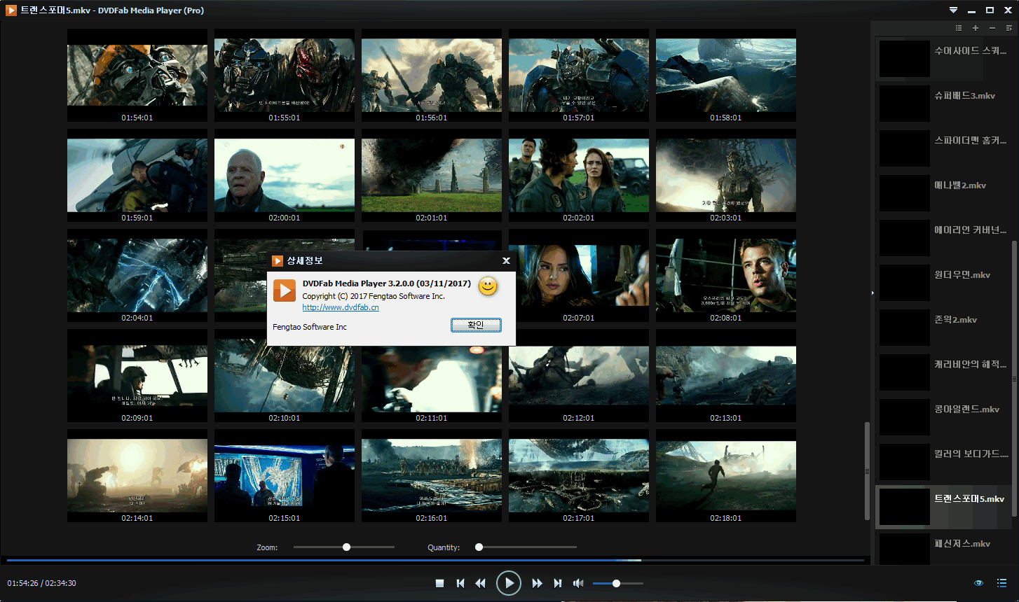 dvdfab media player pro visualization