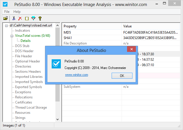 PeStudio 9.55 for mac instal