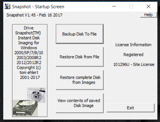 Drive SnapShot 1.50.0.1208 download the new for windows