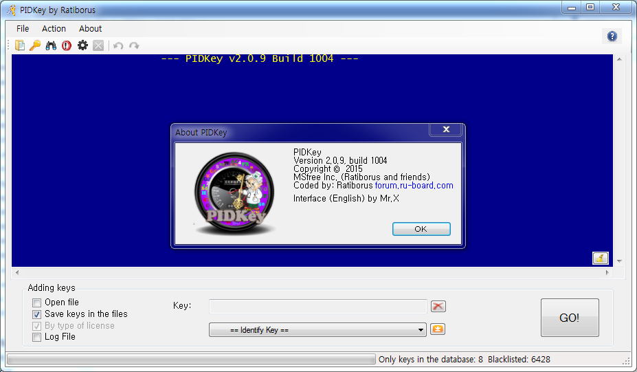 download the new for windows PIDKey Lite 1.64.4 b32