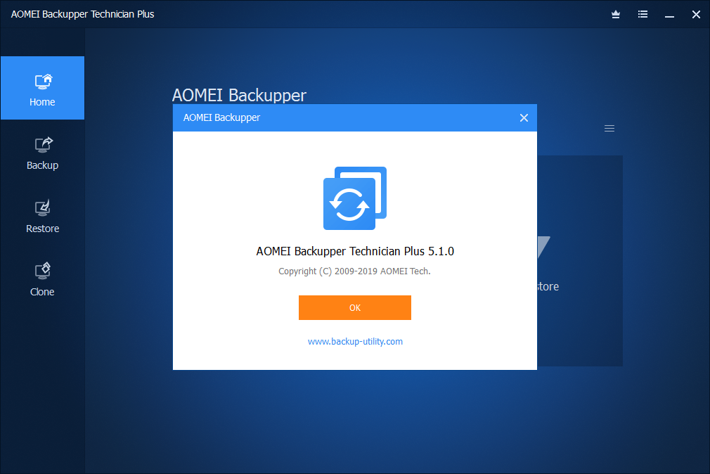 AOMEI Backupper Professional 7.3.1 instal