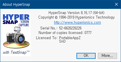 Логотип Hypersnap 9.1.3Очередное средство для сохранения скриншотов экрана с уникальным функционалом. Базовый функционал предусматривает сохранение скриншотов любых окон, открытых программ, игр, рабочего стола или веб-страниц. instal the last version for ipod