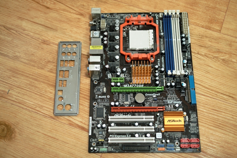 Asrock m3a770de не включается